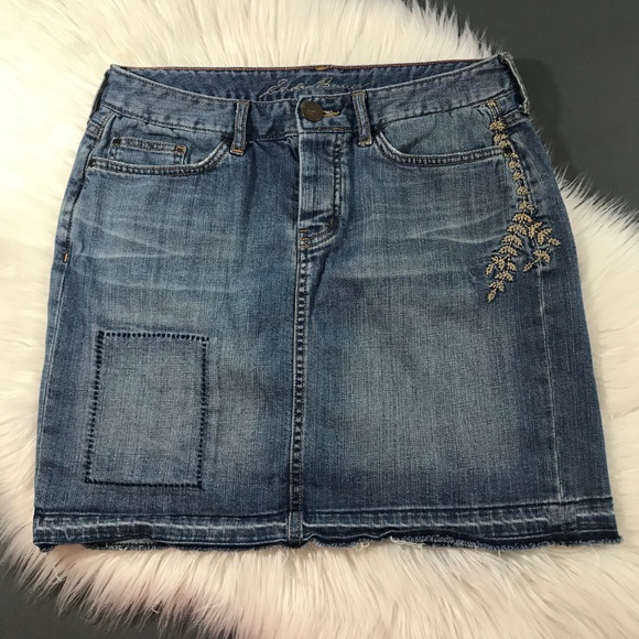 Eddie Bauer Dresses & Skirts - Eddie Bauer Womens Denim Mini Skirt, Size 2